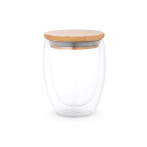 COPO TÉRMICO DE VIAGEM EM VIDRO BOROSSILICATO 350 ML