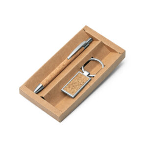KIT CANETA E CHAVEIRO