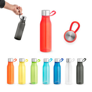 SQUEEZE PLÁSTICO 590 ML COM ALÇA