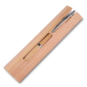 CANETA ECOLÓGICA DE BAMBU COM ESTOJO