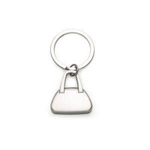 CHAVEIRO EM METAL FORMATO BOLSA