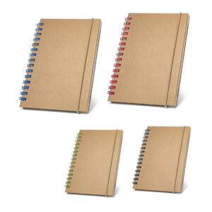 CADERNO COM FOLHAS EM PAPEL RECICLATO