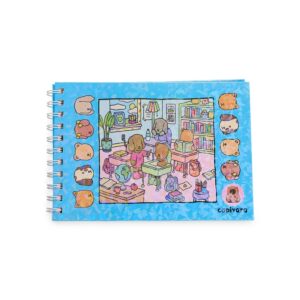 CADERNO PARA COLORIR CAPIVARA
