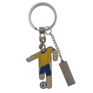 CHAVEIRO METAL JOGADOR DE FUTEBOL