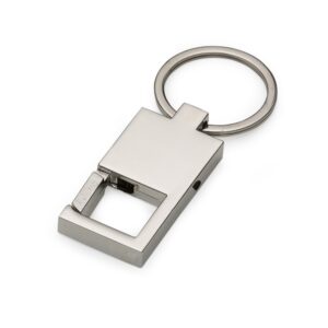CHAVEIRO EM METAL COM MOSQUETÃO