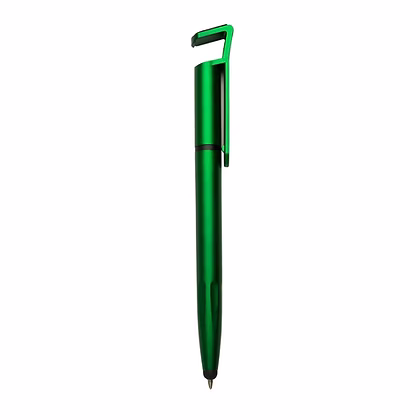 CANETA PLÁSTICA TOUCH COM SUPORTE PARA CELULAR