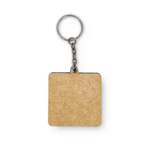 CHAVEIRO MDF CRÚ QUADRADO 5CM - 3MM