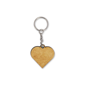 CHAVEIRO MDF CRÚ CORAÇÃO 4CM