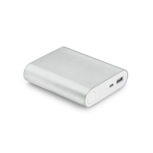 BATERIA PORTÁTIL EM ALUMÍNIO E BATERIA DE LÍTIO (8.000 MAH)
