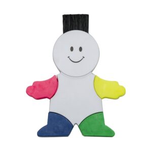 MARCA TEXTO BONECO COM LIMPADOR DE TELA E TECLADO