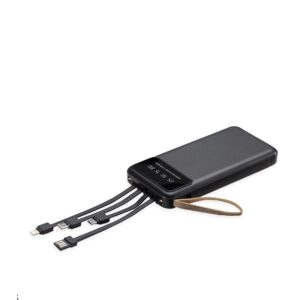 POWER BANK 10.000MAH COM LANTERNA E MULTISSAÍDAS