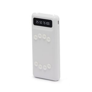 POWER BANK 10.000MAH COM LANTERNA E MULTISSAÍDAS