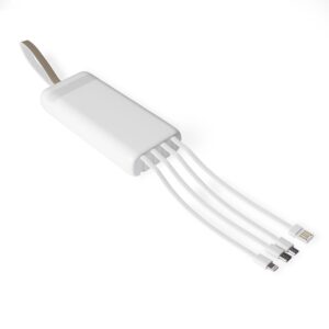 POWER BANK 20.000MAH COM LANTERNA E MULTISSAÍDAS