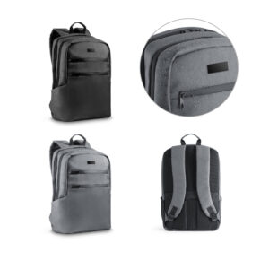 MOCHILA PARA NOTEBOOK (17") EM NYLON 2TONE IMPERMEÁVEL (14 L)