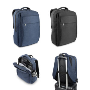 MOCHILA, TOTALMENTE ALMOFADADA, PARA NOTEBOOK (15.6") EM POLIÉSTER RECICLADO 300D DE ALTA DENSIDADE (18 L)
