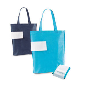 SACOLA DOBRÁVEL EM NON-WOVEN (80 G/M²)