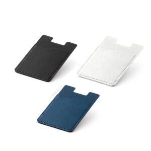 PORTA CARTÕES PARA CELULAR COM BLOQUEIO DE RFID EM PU