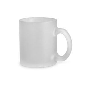 CANECA EM VIDRO FOSCA 340ML