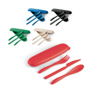 KIT TALHERES FIBRA DE BAMBU 3 PEÇAS