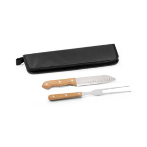 KIT CHURRASCO COM ESTOJO 2 PEÇAS