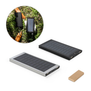 BATERIA PORTÁTIL EM ALUMÍNIO 100% RECICLADO (8 000 MAH)