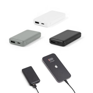 Bateria portátil em ABS 100% reciclado (4.000 mAh)