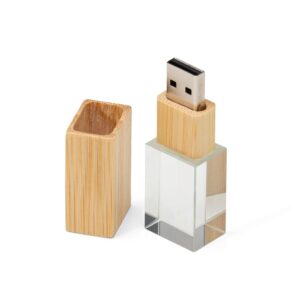 PEN DRIVE CRISTAL BAMBU 4GB
