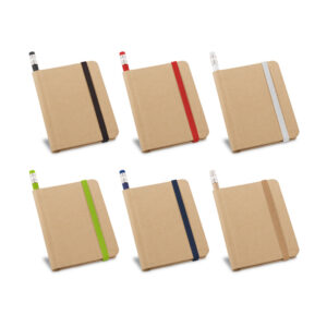 CADERNO A7 COM CAPA RÍGIDA EM PAPEL 140 PÁGINAS LISAS