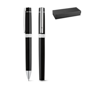 CONJUNTO DE CANETAS ROLLER E ESFEROGRÁFICA