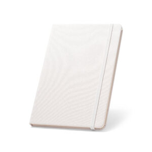 CADERNO A5 CAPA DURA EM POLIÉSTER 100% RECICLADO