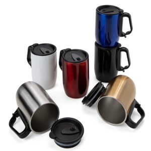 CANECA INOX PAREDE DUPLA 350ML