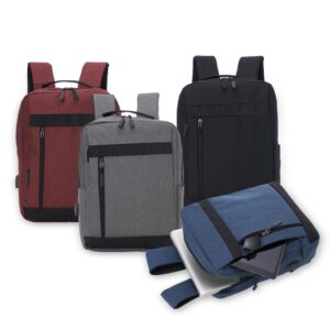 MOCHILA DE NYLON USB 18L