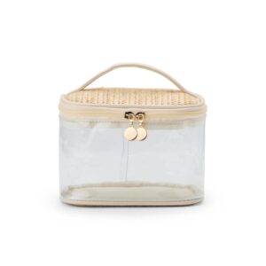 NECESSAIRE PVC E PALHA