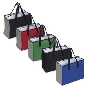 SACOLA POLIÉSTER 25L COM BOLSO TÉRMICO