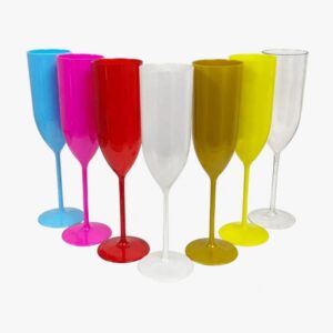 TAÇA DE CHAMPAGNE LEITOSA