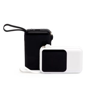 POWER BANK 10.000MAH COM LANTERNA E MULTISSAÍDAS