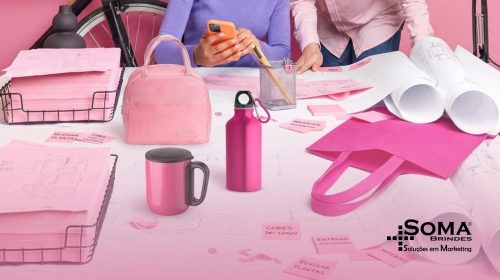 Brindes para Outubro Rosa que transformam cuidado em conexão